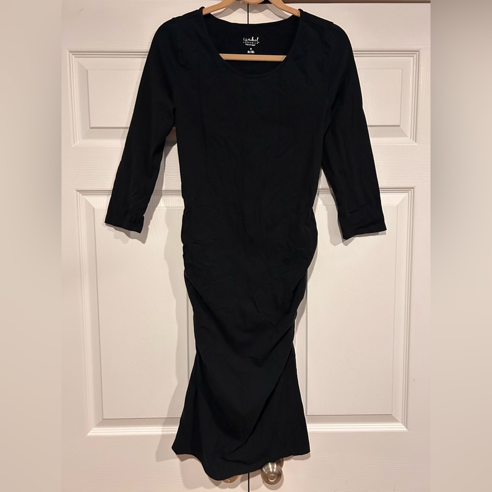 Isabel Maternity by Ingrid & Isabel Black Long Sleeve Dress